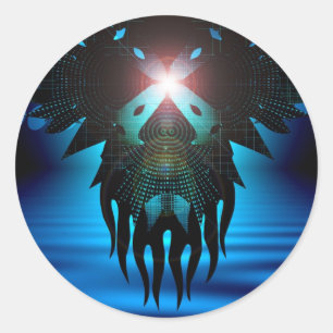 SQUIDNITE RUNDER AUFKLEBER