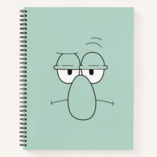 Squidward-inspiriertes Notizbuch