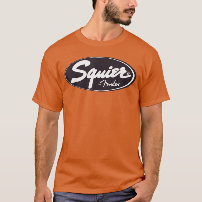 Squier Gitarre Retro-Geschenk T-Shirt (Vorderseite)