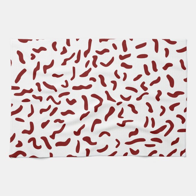 Squiggles Pattern Küchentuch (Horizontal)