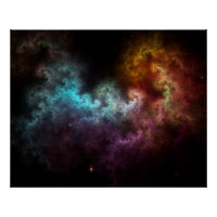 Squiggley Nebula Star Dust Cloud CRQENH