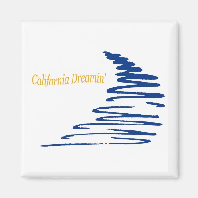 Squiggly Lines_California Dreamin' Magnet (Vorne)