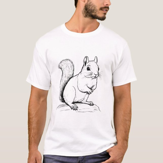 Squirel T - Shirt (Vorderseite)
