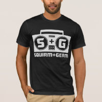 Squirm und Mikrobe offizieller Boombox T - Shirt