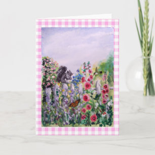 SQUIRREL ART BLANK GREETING CARD DANKESKARTE