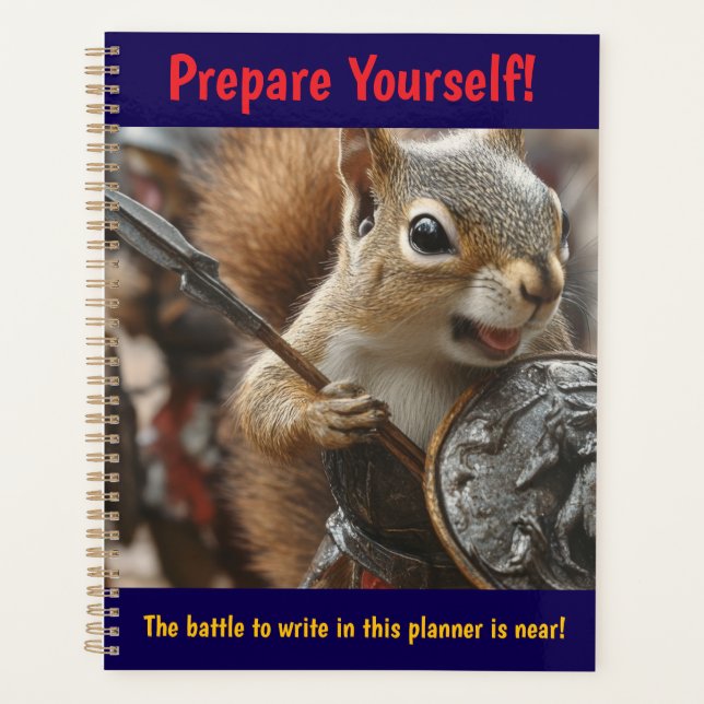 Squirrel Battle Planer (Vorderseite)