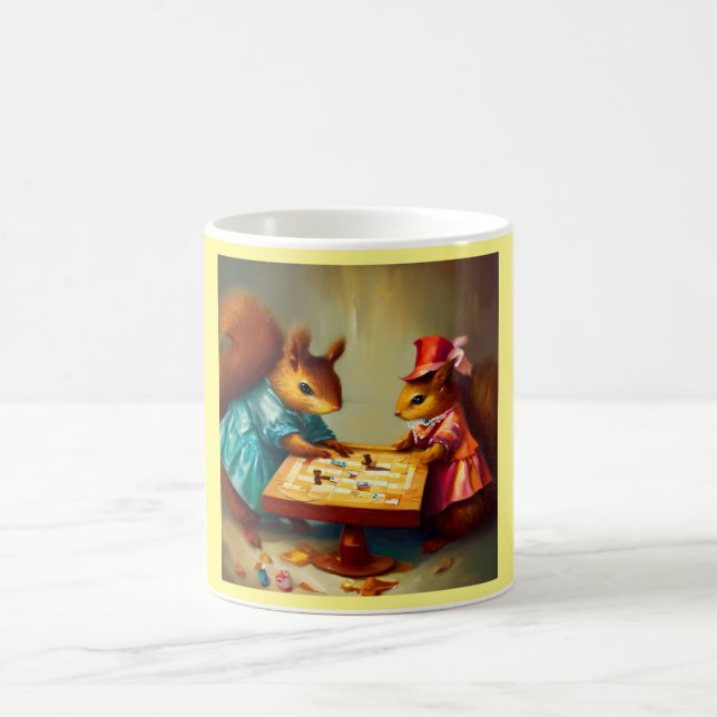 Squirrel Board Game Kaffeetasse (Mittel)