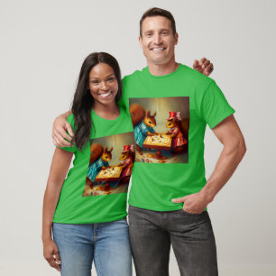 Squirrel Board Game T-Shirt