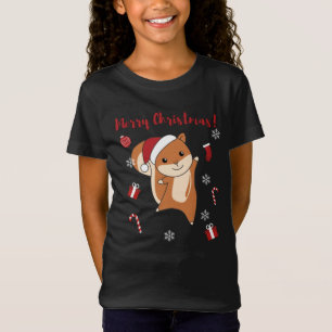 Squirrel Christmas Winteranimals T-Shirt