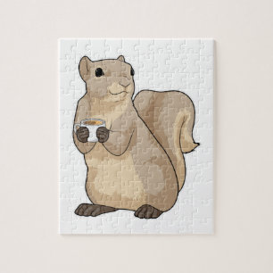Squirrel Coffee Cup Puzzle