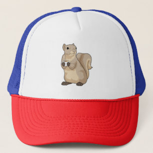Squirrel Coffee Cup Truckerkappe