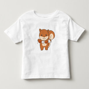 Squirrel Happy Halloween Pumpkin Anzug Kleinkind T-shirt