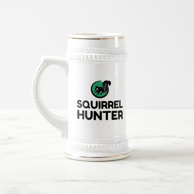 SQUIRREL HUNTER BIERGLAS (Links)