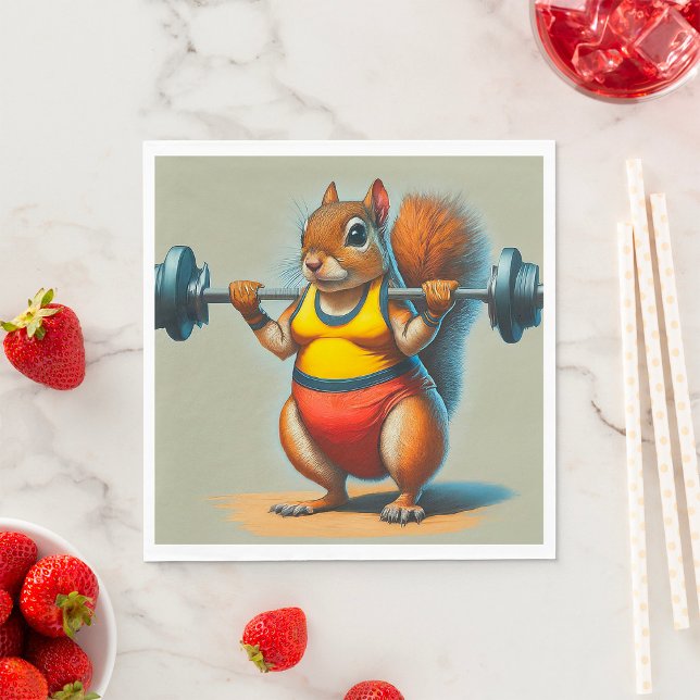 Squirrel Power Serviette (Von Creator hochgeladen)