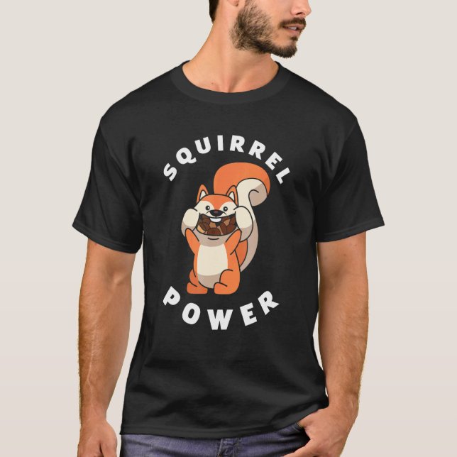 Squirrel Power  Squirrel T-Shirt (Vorderseite)