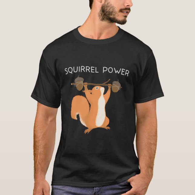 Squirrel Power T-Shirt (Vorderseite)