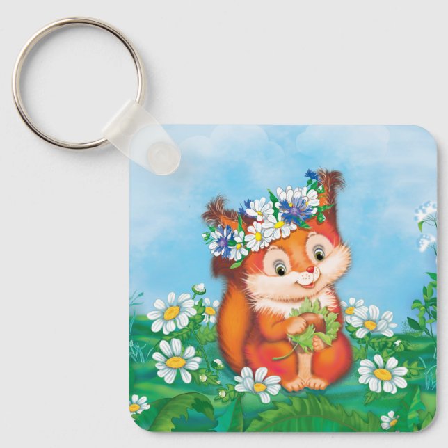 Squirrel   schlüsselanhänger (Vorderseite)