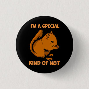 Squirrel - Special Kind Of Nut Button
