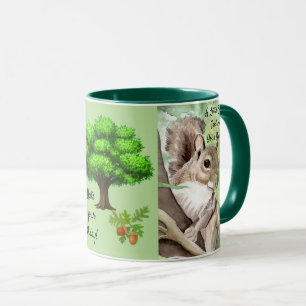 SQUIRREL Tasse Tee und 
