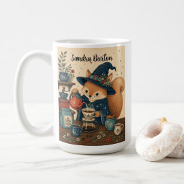 Squirrel Witch Kaffee Kaffeetasse