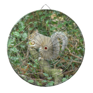 Squirrel with Acorn Dart Board Dartscheibe