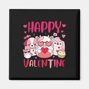 Squish Squad Glückliche Valentinsgeschenke Cute Fü Magnet
