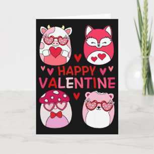 Squish Squad Glückliche Valentinsgeschenke für Kin Karte