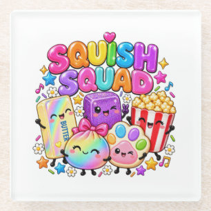 Squish Squad Virale Squishies Popcorn Butter Klöße Glasuntersetzer