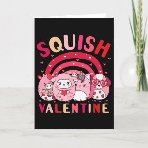 Squish Valentine Squad Geschenke Cute Für Kinder F Karte