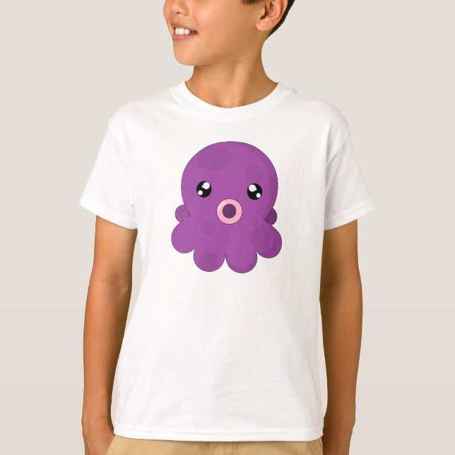 Squishy der Tintenfisch T-Shirt (Vorderseite)