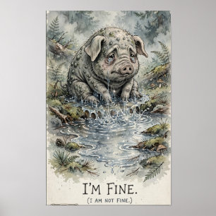 Squonk Lokale Legende Storybook Poster