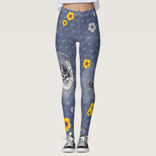 sr19, Metall, schaukeln stark, hübsches böses, Leggings