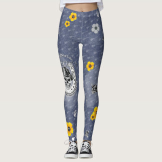 sr19, Metall, schaukeln stark, hübsches böses, Leggings