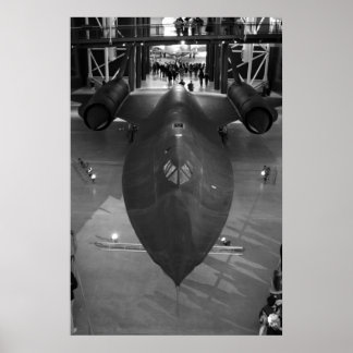 SR71 B&W POSTER