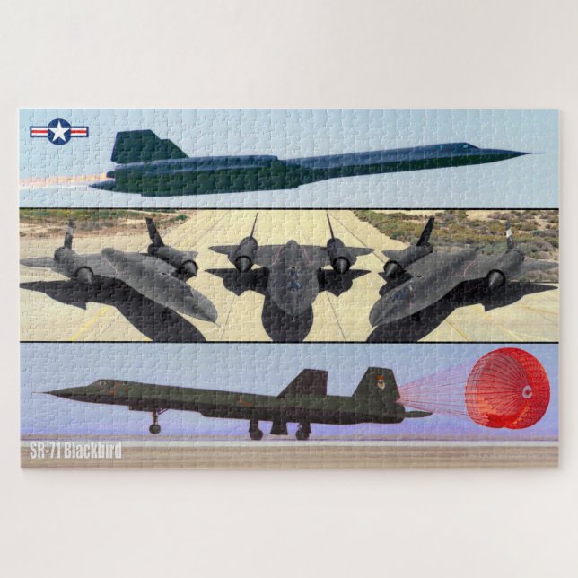 SR-71 BLACKBIRD (20x30 INCH) Puzzle (Horizontal)