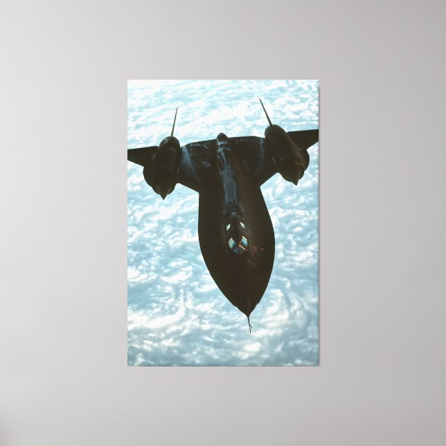 SR-71 BLACKBIRD 40x60 Leinwanddruck (Vorderseite)
