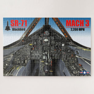 SR-71 BLACKBIRD COCKPIT (20x30 INCH) Puzzle