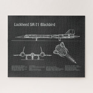 SR-71 Blackbird - Flugzeugkonzepte PD Puzzle