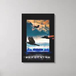 SR-71 Blackbird HIGH RANGERS Canvas Print Leinwanddruck