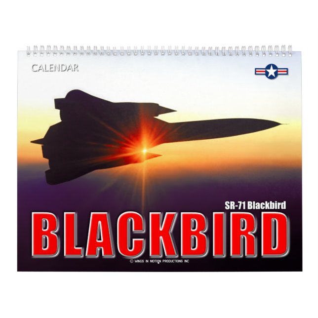 SR-71 BLACKBIRD KALENDER (Titelbild)