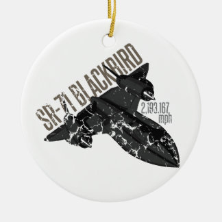 SR 71 Blackbird Keramikornament