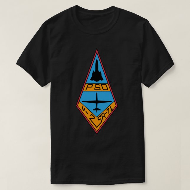 SR-71 Blackbird Physiological Support Division Ins T-Shirt (Design vorne)