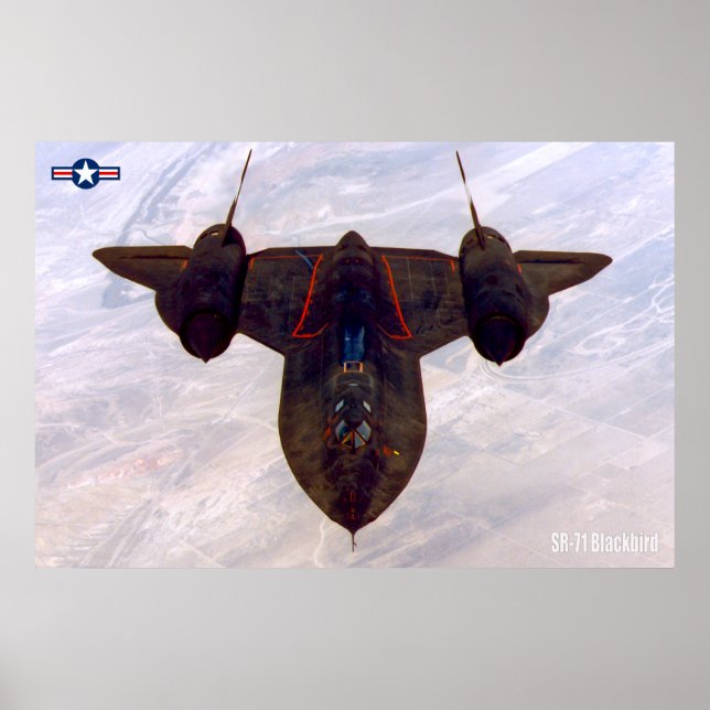 SR-71 BLACKBIRD POSTER (Vorne)