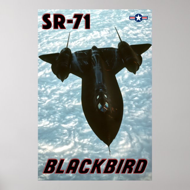 SR-71 BLACKBIRD POSTER (Vorne)