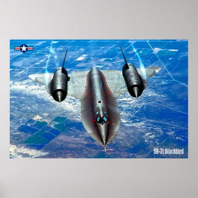 SR-71 BLACKBIRD POSTER (Vorne)