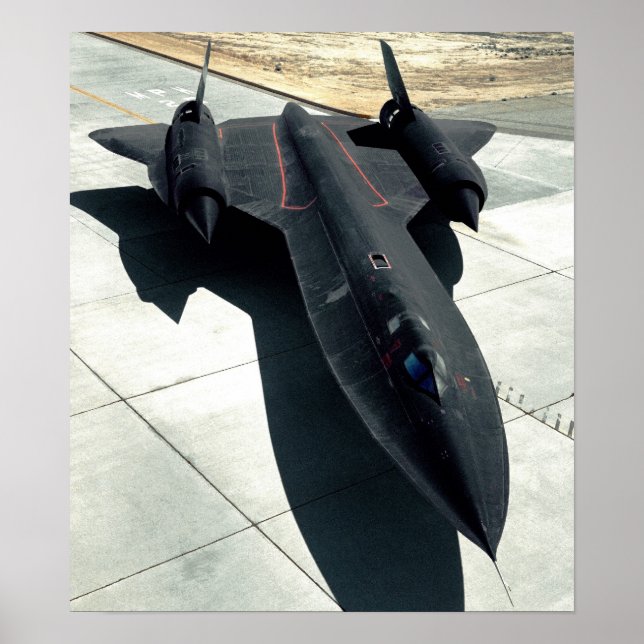 SR 71 Blackbird Poster (Vorne)