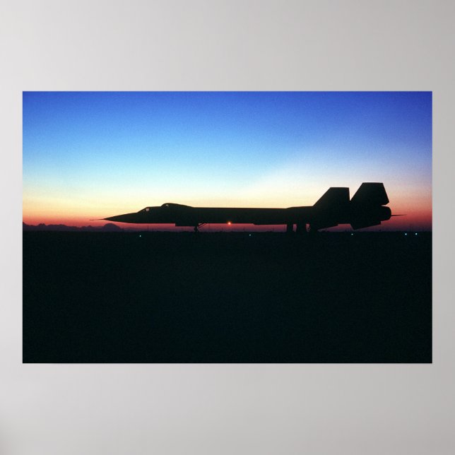 SR-71 Blackbird Poster (Vorne)
