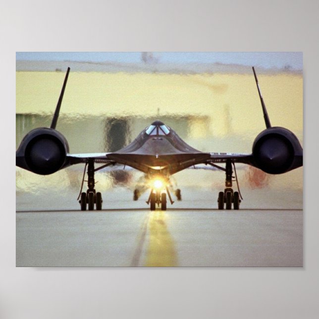 SR-71 Blackbird-Poster Poster (Vorne)