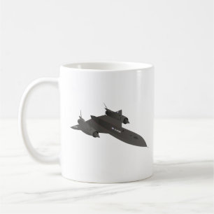 SR-71 Blackbird Reconnaissance Aircraft Kaffeetasse