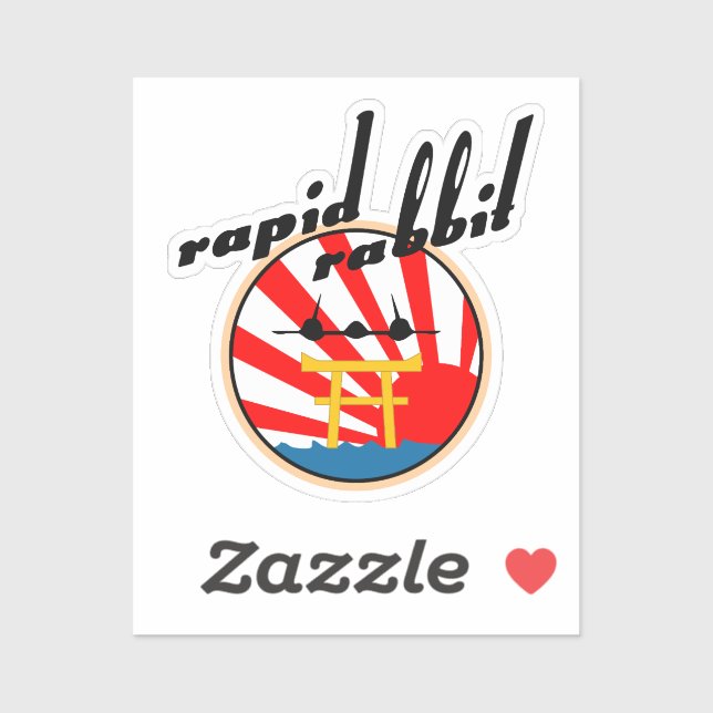 SR-71 Rapid Rabbit Patch Aufkleber (Blatt)